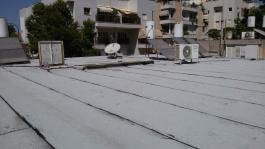 ביצוע איטום גג ביריעות ביטומניות ע"י "RST איטום ובינוי"